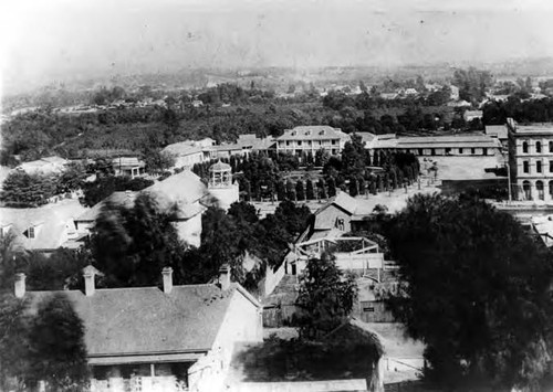 View of Plaza and Plaza Church