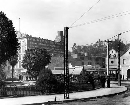 Photograph taken of Los Angeles Plaza