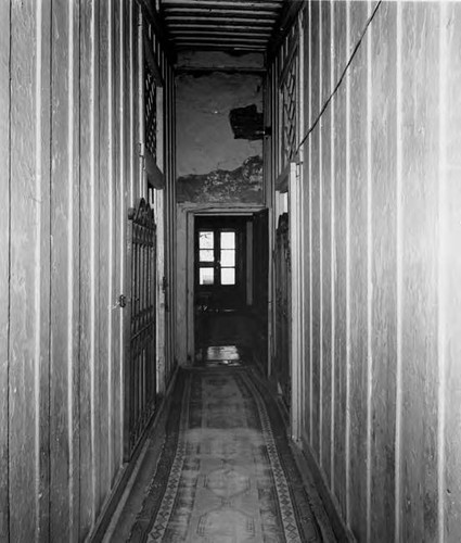 Interior of the Avila Adobe