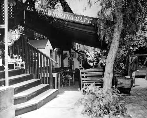 Exterior of La Golondrina on Olvera Street