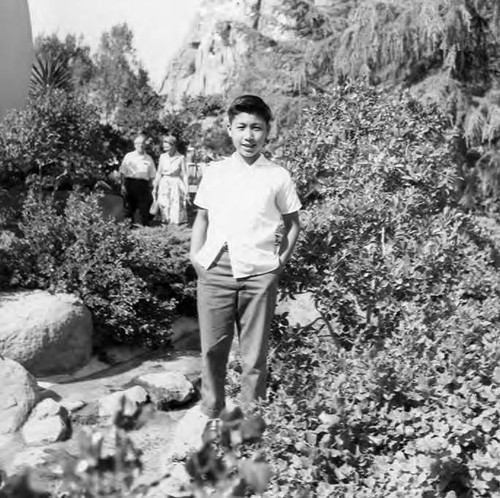 Henry Quan at Disneyland