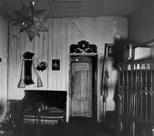 Interior of the Avila Adobe