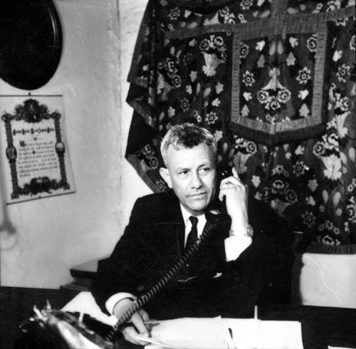 Mario Valadez sitting at a desk