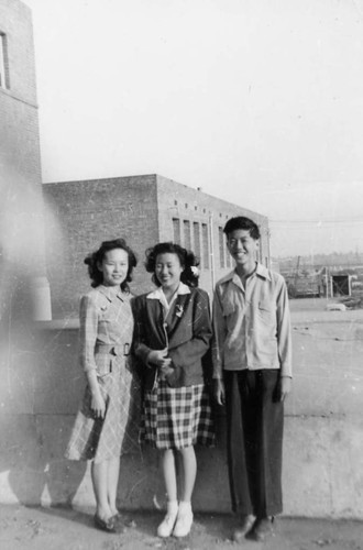 Older students at the Los Angeles Catholic Chinese School at Bishop Road School