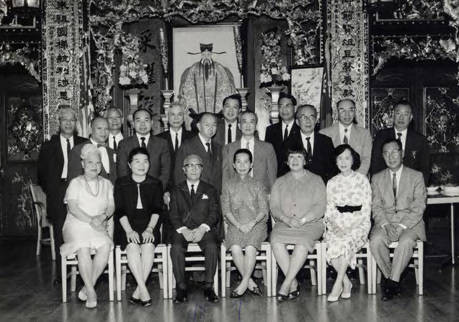 Group photo taken inside the Yee Fin Choy Association