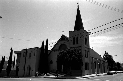 St. Antony's Croation Church, Grand Avenue, Los Angeles, Chinatown