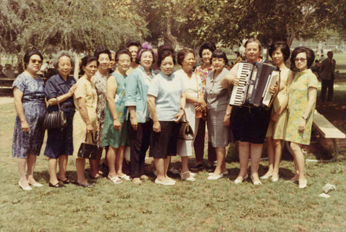 Los Angeles Women's New Life Movement Association picnic