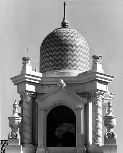 Detail of Methodist Plaza Church dome