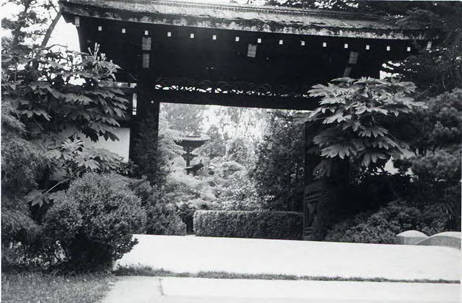 View of an entrance to a garden (Spencer Chan Family)