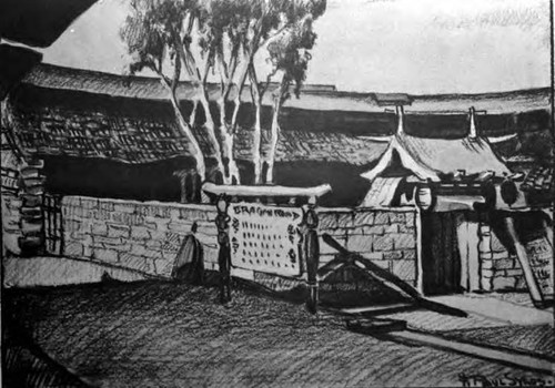 Exterior of "Good Earth" house of O'Lan