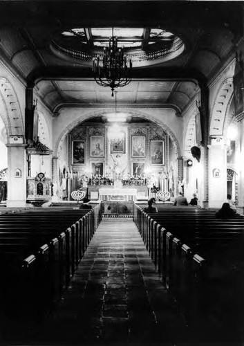 Interior of the Plaza Church