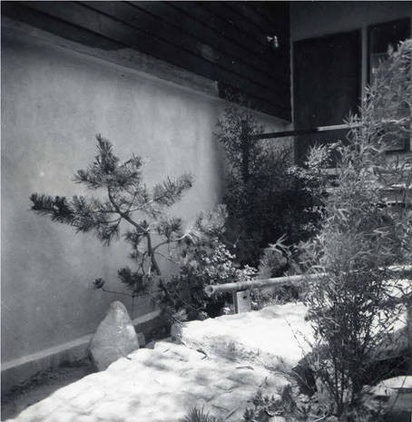 Garden walkway with bamboo railing (Spencer Chan Family)