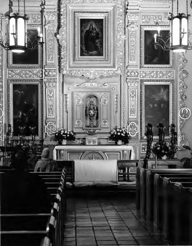 Interior of the Plaza Church on Main Street