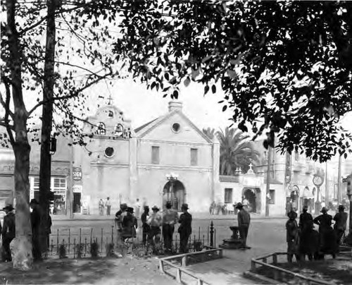 Plaza Street on Main Street, view is from the Plaza