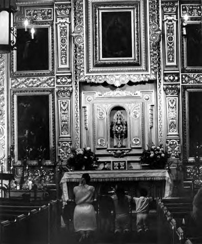 Interior of the Plaza Church on Main Street