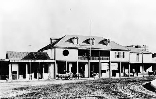 Exterior of the Lugo House as a Chinese Restaurant