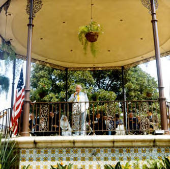 Speaker in Kiosko