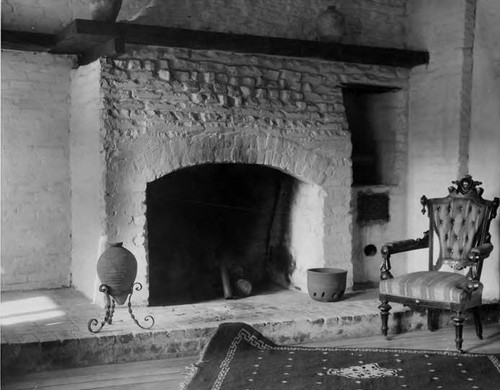 Interior of the Avila Adobe