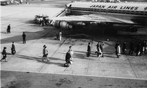 Photo of the Hong Kong airport given to Lily Chan from Margaret and Thomas