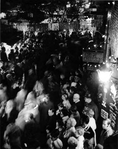 Las Posadas celebration on Olvera Street