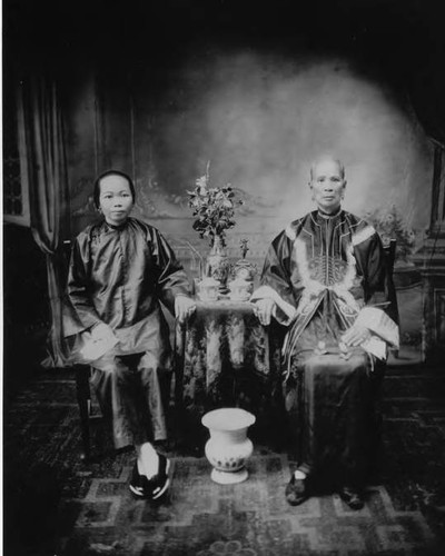 Portrait of the ancestors of George Tong and Allen Mock