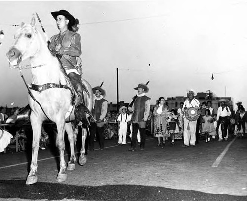 Parade down Main Street