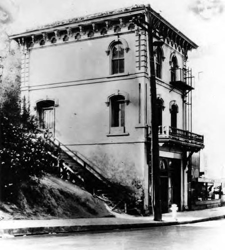 Beaudry Building looking northward on New High Street