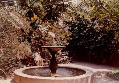 Fountain in the Avila patio