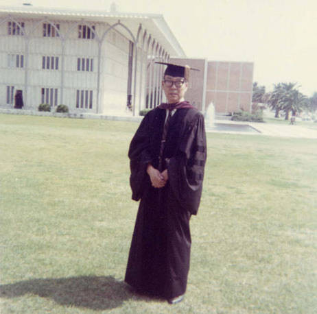 Stanley Chan's Commencement day at Loyola University