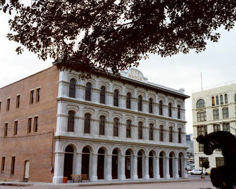 Photograph of Pico House front and back