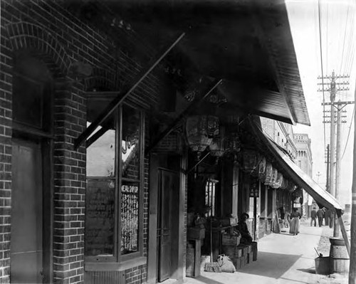 North Alameda Street, west side looking toward Marchessault Street