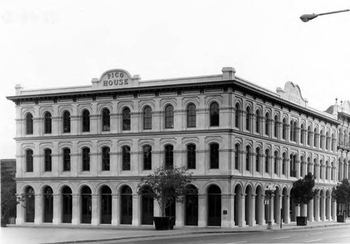 Pico House facing Main Street