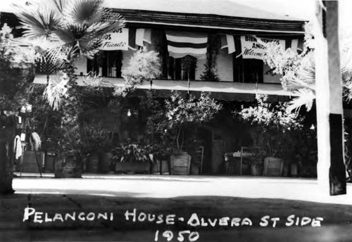 Pelanconi House, Olvera Street side