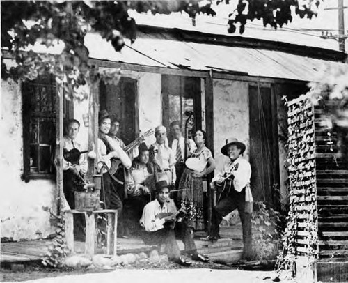 Group standing at back of the Avila