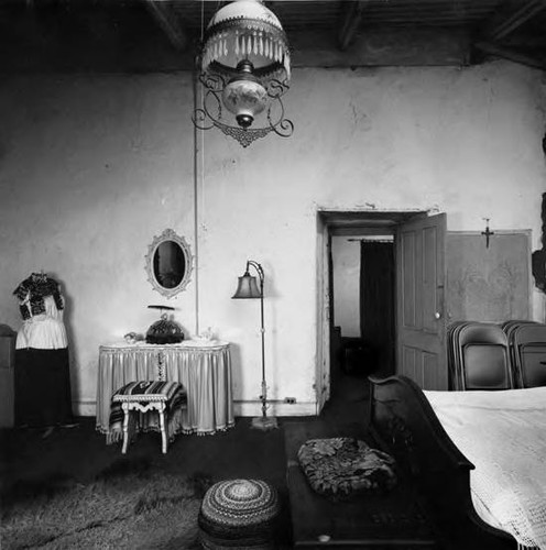 Interior of the Avila Adobe