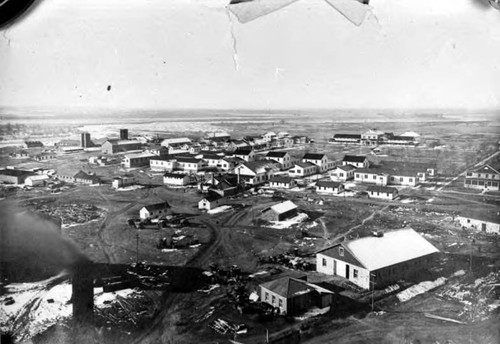 View of a military camp