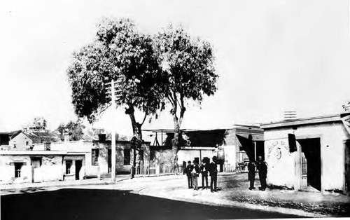 Corner of Marchessault and New High Streets, NW corner of Plaza