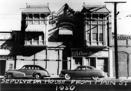 Sepulveda House from Main Street