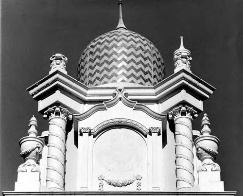 Methodist Plaza Church detail of dome