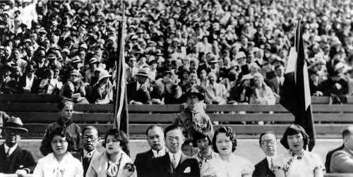 Lillie Soo Hoo, her sister Lu, Peter Soo Hoo Sr., Eleanor Chan and others