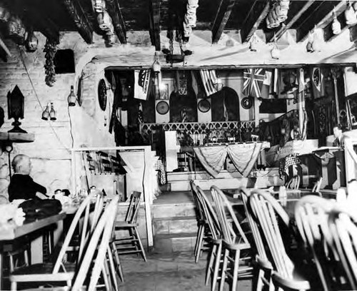 Interior of La Golondrina Cafe on Olvera Street