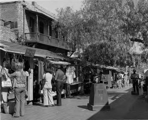 Stalls by Sepulveda House