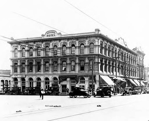 Pico House as the National Hotel
