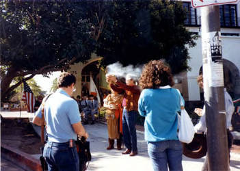 Indian Memorial Garden dedication