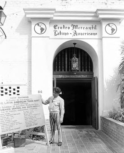 Entrance to the Latin American Trade Mart