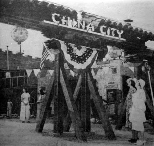 Los Angeles Time, Sunday Magazine, p. 9 "From the Ashes of the Old Green the New China City" (Fire Feb. 20, 1939)