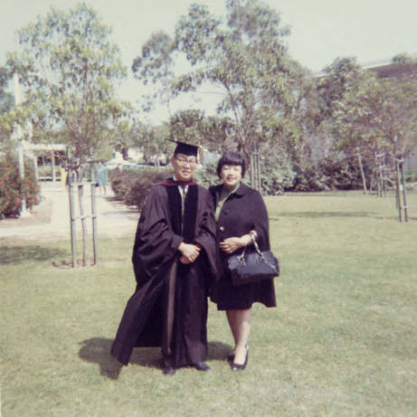 Stanley Chan's Commencement Day at Loyola University