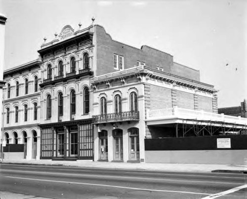 Masonic Hall, Arcadia/Main Street angle plus Mercedes Theater