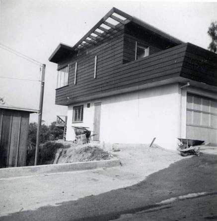 Construction in progress at the family's two-story home (Spencer Chan Family)