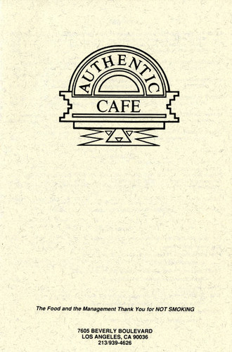 Authentic Cafe